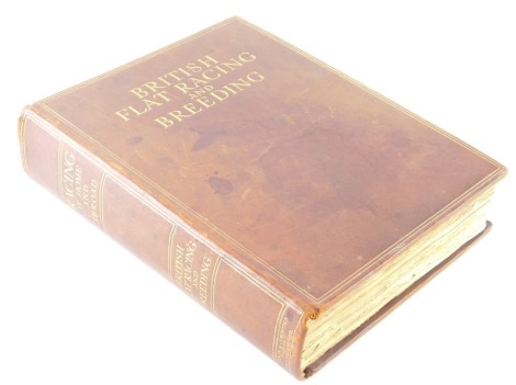 Richardson (Charles). Racing At Home and Abroad, British Flat Racing and Breeding, Racecourse and Evolution of The Race Horse, London and Counties Press Association Publishing, with illustrations, in pressed boards with gilt stencilling.