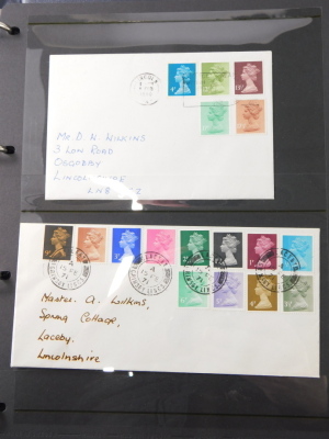 Various stamps, GB collector's stamps, repeat, unperforated and used QEII stamps, 3d purple back, and other mid 20thC, further albums of covers, Continental envelopes, and an accumulation of loose stamps, etc. (a quantity) - 2