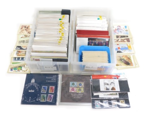 Various first day covers, Royal Mail postcards, etc., stamp sets, Occasions, stamps, etc. (a quantity)