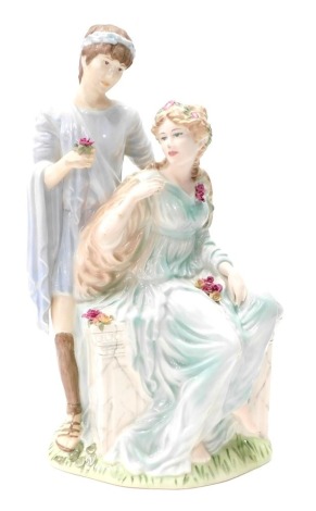 A Wedgwood The Classical Collection figure Adoration, number 1763, printed marks beneath, 31cm high.