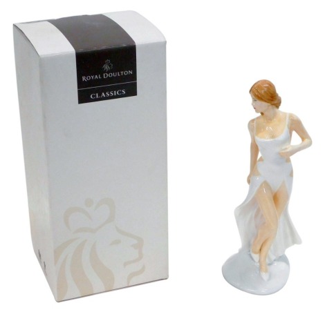 A Royal Doulton Classics The Sensual Collection figure Francesca, HN4534, printed marks beneath, 29cm high. (boxed)