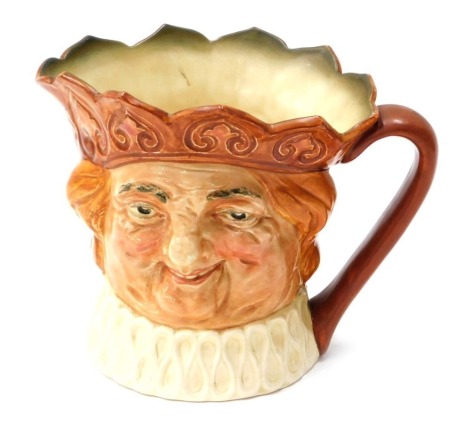 A Royal Doulton character jug Old King Cole, large, printed marks beneath, 16cm high.