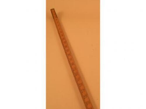 A Dring & Fage 60inch dip rod with Customs & Excise stamp<br