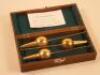 A Tate saccharometer in a fitted case made by Dring & Fage <br