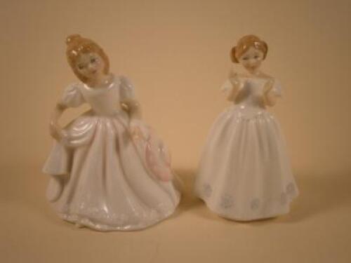 A Royal Doulton figure Amanda HN2996 and another Catherine HN3044