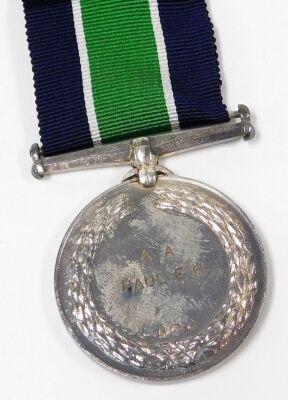 Withdrawn pre sale by vendor - A silver Barrington Kennett trophy medal, Royal Air Force Halton, named to A/A E. H. Paul, with ribbon and bar for Shooting Senior 1933, cased. - 6