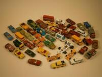 A quantity of 1970's Corgi Junior and Matchbox Superfast diecast vehicles etc