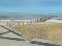 Wladyslaw Mirecki (b.1956). Southwold Groynes