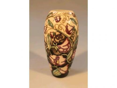 A modern Moorcroft 'Daydream' small ovoid vase