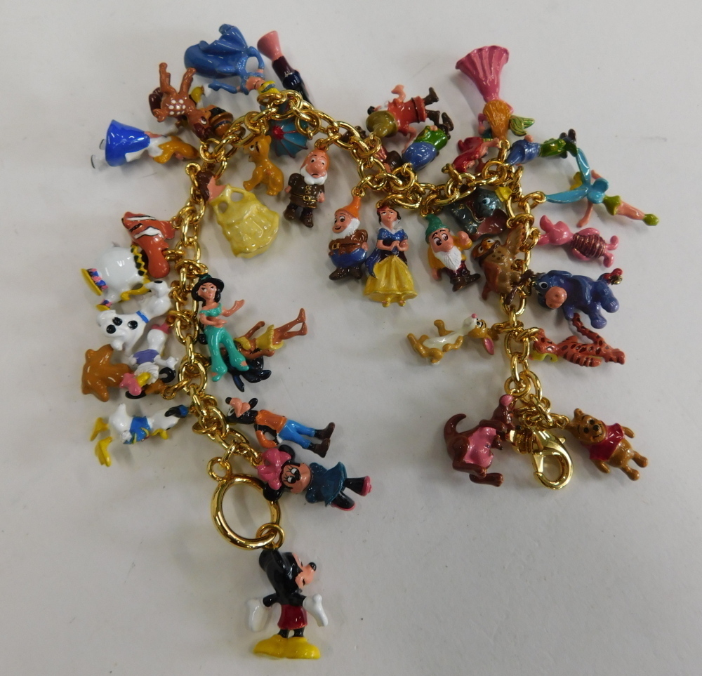 Vintage Disney 1966 Gold Plated Jungle Book Charm Bracelet NOT for SALE but  RESERVED as Health Warning - Etsy