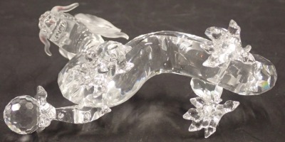 A Swarovski crystal Fabulous Creatures annual edition 1997 dragon, boxed, 9cm high. - 2