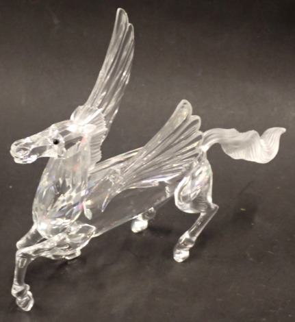 A Swarovski crystal annual edition 1998 Fabulous Creatures The Pegasus, boxed, 11cm high.