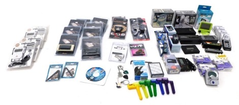 A quantity of mainly guitar accessories, to include a Cherub wireless metro tuner, an N Tune onboard tuner, Shadow Ultimate tuners, a Seiko digital metronome, etc.