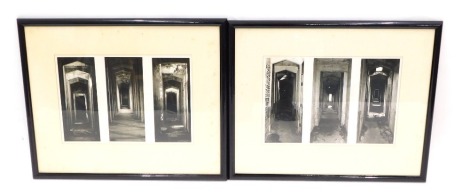 Manner of Sear. Interior triptych, photographic print, 24cm x 34cm, and another. (2)