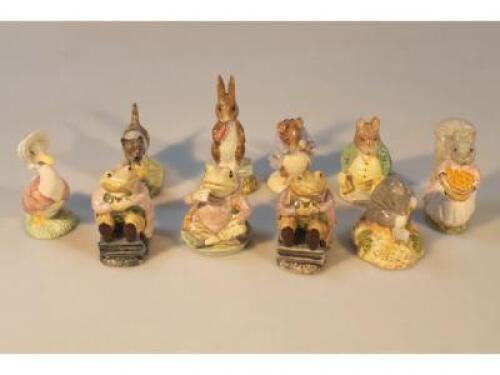 Ten Royal Albert Beatrix Potter figures