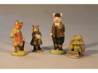 Four Beswick Beatrix Potter figures including Gentleman Pig