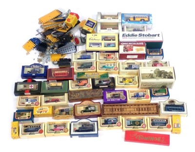 Lledo, Matchbox and other diecast, including Corgi Cabri Cameo Collection, Matchbox Ford model A, Bassett and Sons Ford van, etc., boxed. (1 box)