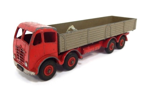 A Dinky Toys diecast Foden lorry, in red, 6cm high. (unboxed, playworn)