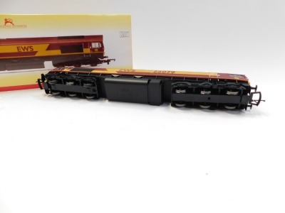 A Hornby OO gauge Class 66 Diesel Locomotive, James Nightall, 66079, In EWS livery, R3487, boxed. - 2