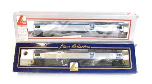 Lima Models OO gauge Class 59 diesel locomotives, comprising 59003 Yeoman Highlander and 59001 Yeoman Endeavour, boxed. (2)