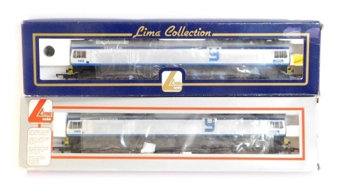 Lima Models OO gauge Class 60 diesel locomotives, comprising 59003 Yeoman Highlander and 59002 Yeoman Enterprise, boxed. (2)