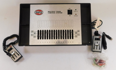An Airfix multiple train control system.