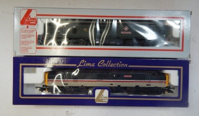 Lima Models OO gauge Class 37 locomotives, comprising 37407 Loch Long, BR Mainline livery, D6607 Ben Cruachan, BR green livery, boxed. (2) - 2