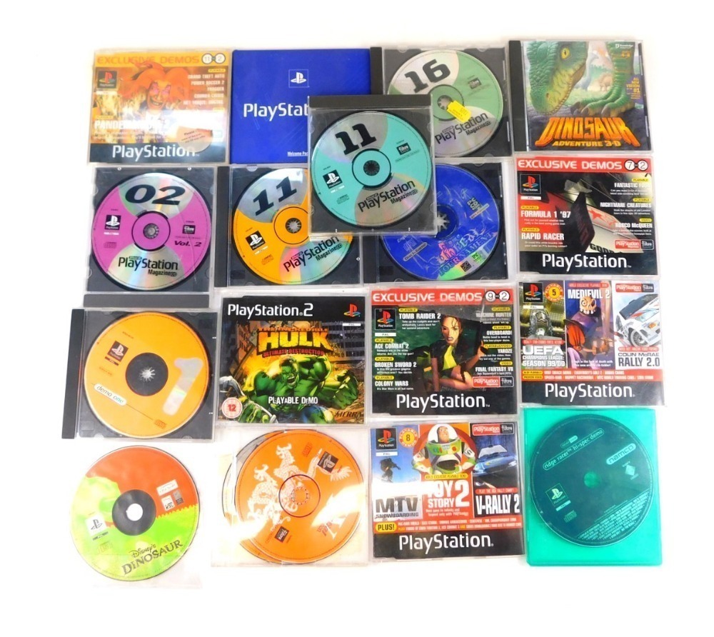 Playstation and video games, comprising CD vols 1 and 2, Unreal Tournament  PC Games, Playstation 2