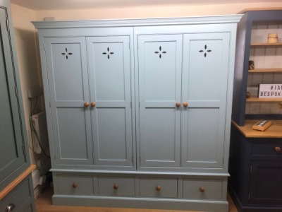 A larder cupboard. Note: VAT is payable on the hammer price of this lot at 20%.