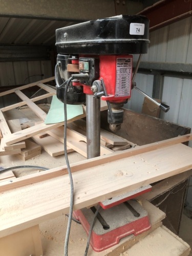 A Sealey pillar drill, 240 volt. Note: VAT is payable on the hammer price of this lot at 20%.