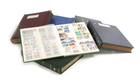 Philately. Japan, 19thC and later, definitives and commemoratives, mint and used, in seven albums.