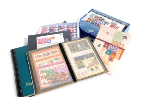 Philately. Caribbean Island commemoratives, mint and used, two stock books of GB definitives and commemoratives, further books, etc. (a quantity)