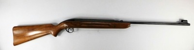 A BSA air rifle, .177 calibre, with wooden stock, 112cm long. - 2