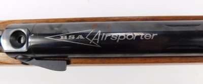 A BSA Air Sporter .22 calibre air rifle, with wooden stock, 109cm long. - 3