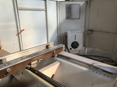 SCM Record 132 CNC machine with 6m bed, 1.6m deep, circa 10/12 years old, together with a PC having Compass CNC design software. - 5