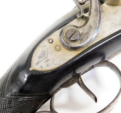 An antique flintlock rifle, marked to barrel side FX 221 BX -73, overall length 134cm, barrel length 95cm. - 3