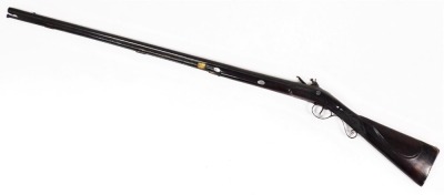 An antique flintlock rifle, marked to barrel side FX 221 BX -73, overall length 134cm, barrel length 95cm. - 5