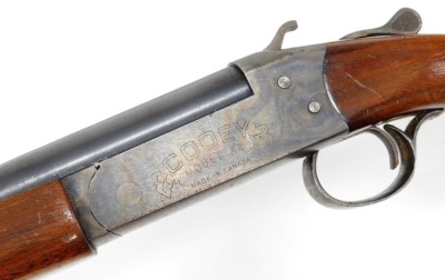 A Winchester Western Cooey model 84 Shotgun, serial number 12113, manufactured in Canada, overall length 107cm, barrel length 66cm NB. A current valid Shotgun Certificate is required to view and bid on this lot. - 3