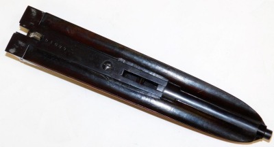 A Webley & Scott Limited 12-bore side by side boxlock ejector shotgun, Ser. No. 91077, 28" barrels, LoP c.15" which includes current inch-and-a-half extension block, in a velvet lined canvas case with label for P. Orr & Sons, Gunsmiths, Licensed Dealers - 6