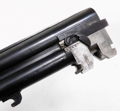 A Laurona 12 bore over and under shotgun, serial number 114501, overall length 114cm, barrel length 71cm. NB. A current valid Shotgun Certificate is required to view and bid on this lot. - 7