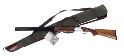 A Webley & Scott 12 bore over and under shotgun, serial number TR13KA7481, overall length 121 cm, barrel length 76 cm. NB. A current valid Shotgun Certificate is required to view and bid on this lot.