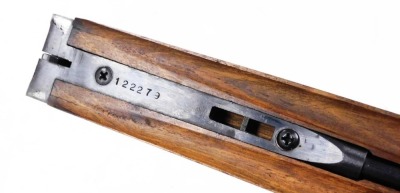 A Vickers 12 bore side by side shotgun, non-ejector, serial No.122279, overall length 113.6cm, barrel length 71cm. NB. A current valid Shotgun Certificate is required to view and bid on this lot. - 8