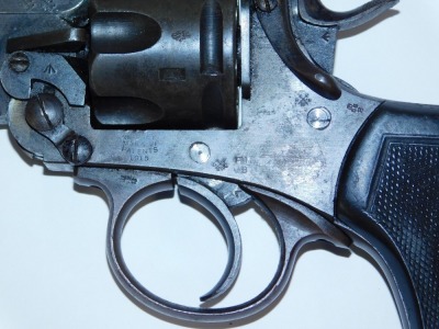 A Webley .455 revolver, 6" barrel, serial number 169092, with deactivation certificate number 177690 dated 11/7/23. - 5