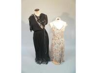 A Diane Von Furstenberg silk embroidered evening gown