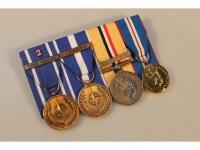 A set of 20thC medals including the Iraq war medal 2003 awarded to Cpl H.K. Stiff