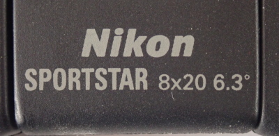 A pair of Nikon sports star 8x20 DCF binoculars, boxed. - 2