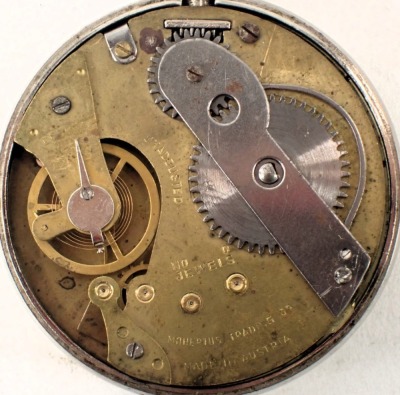 A collection of pocket and fob watches, comprising a Ruhlo stainless steel cased and black faced pocket watch, a Kienzle seven jewel movement stainless steel cased pocket watch, a railway timekeeper's pocket watch, Chinese dialled pocket watch, Uno fob wa - 6