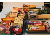 Various die-cast toy cars