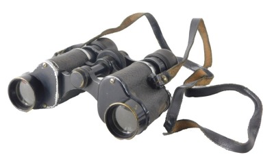 A case set of Dolland & Aitchison 8x26 Maxa binoculars, in leather case.