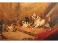 George Armfield (1808-1893). Terriers ratting